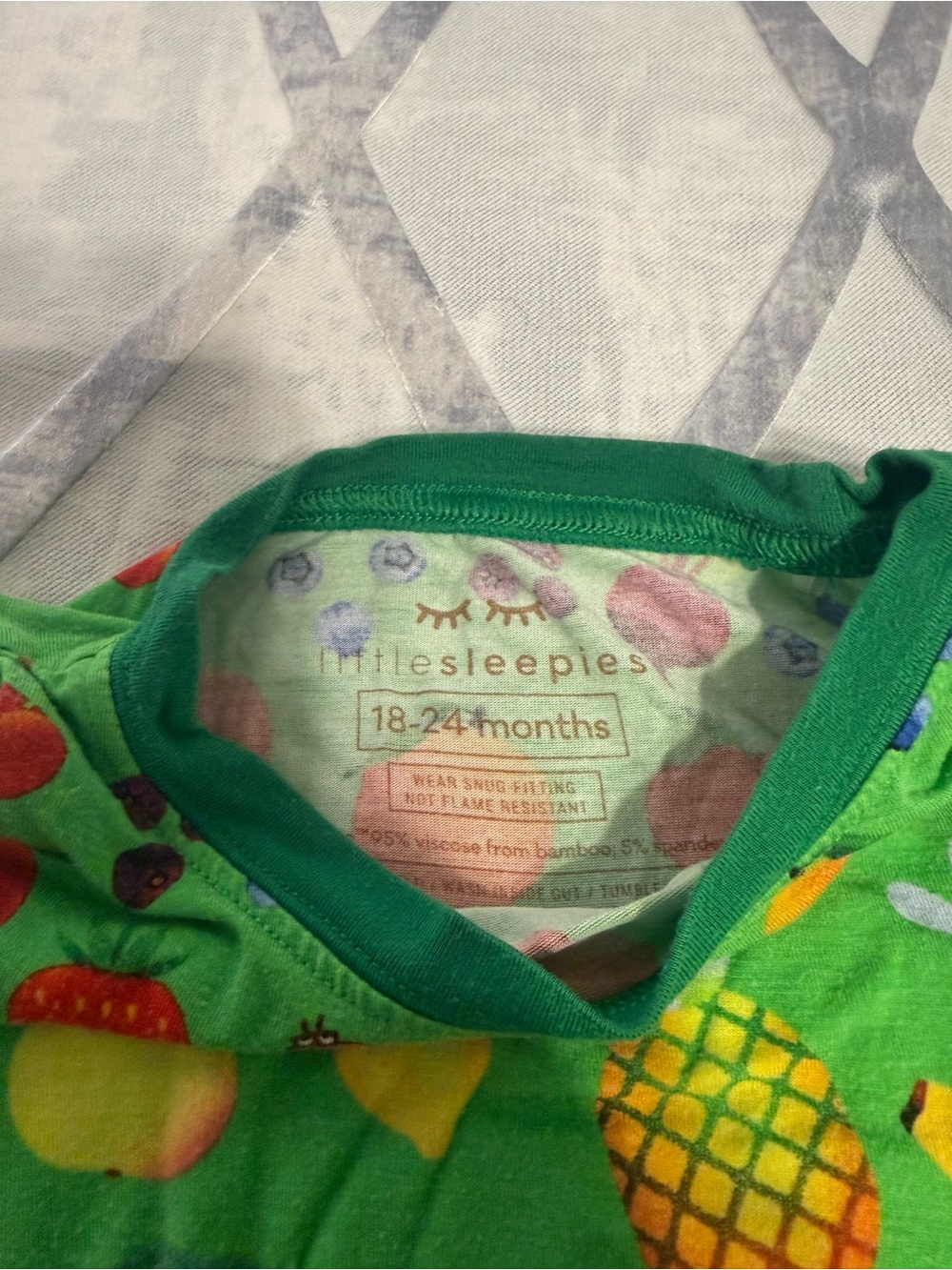 Little Sleepies Once Upon a Farm Print Pajama Set - Picture 3 of 7